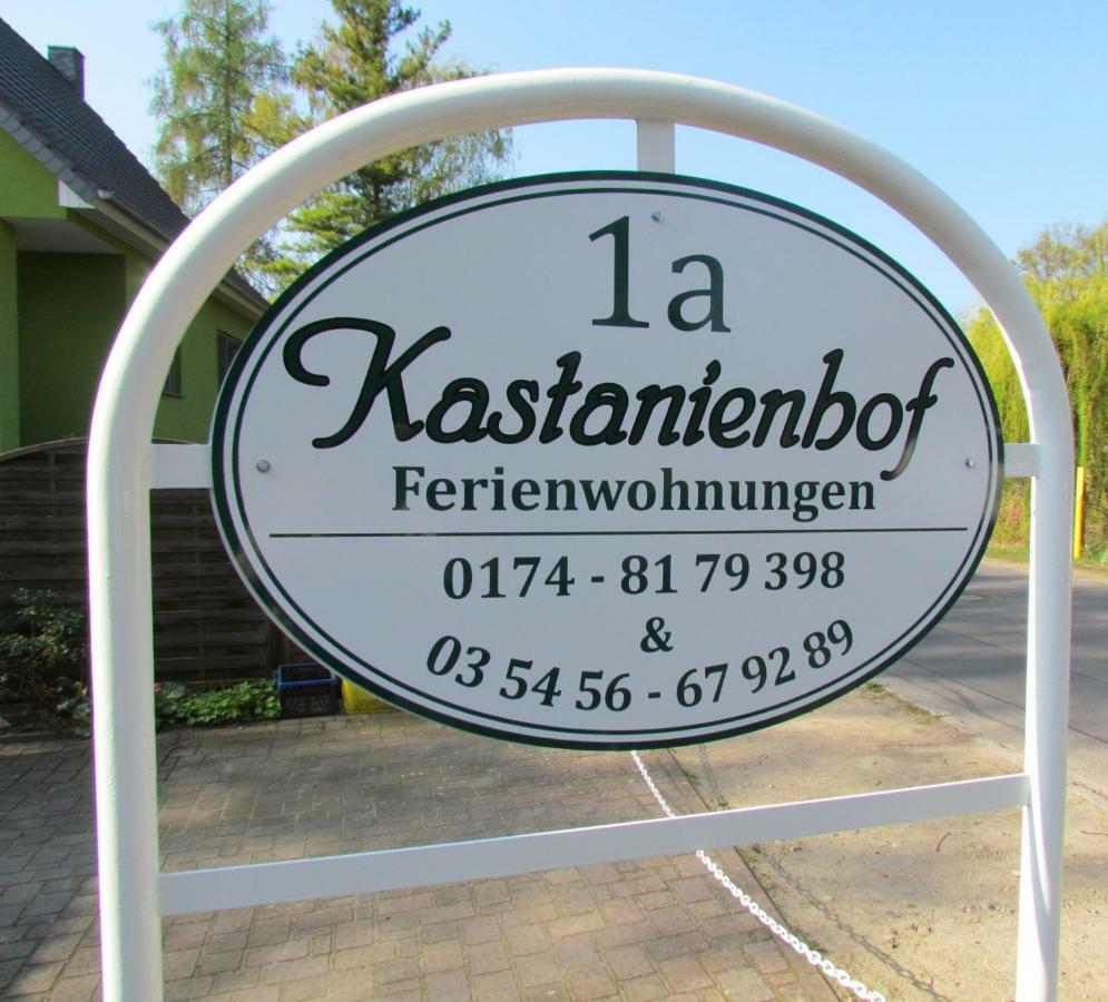 Appartement Kastanienhof Luebben Extérieur photo