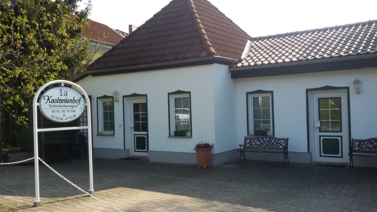 Appartement Kastanienhof Luebben Extérieur photo
